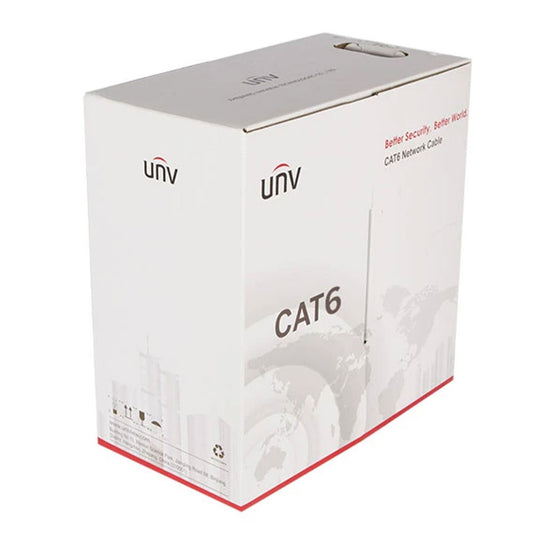 Uniview CAB-LC3100B-E2-IN Network Cable 305m Cat6 UTP - Orange
