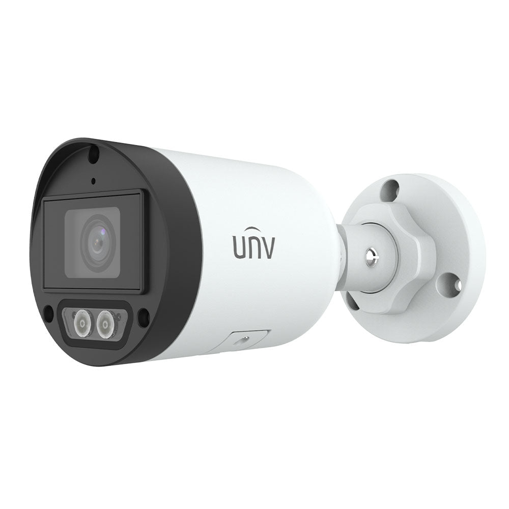 Uniview IPC2122LB-AF28K-WL Outdoor IP Security Camera 2MP 2.8mm (Mic) (ColorHunter)