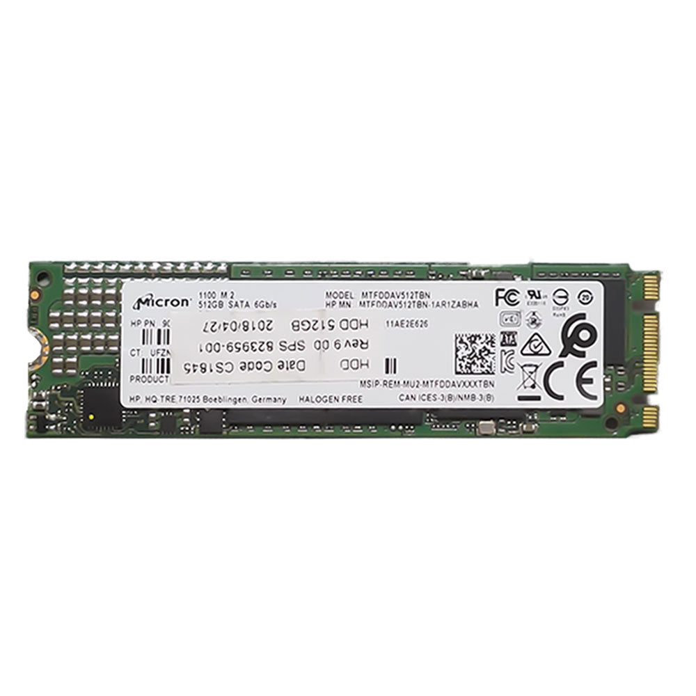 هارد درايف ميكرون 512 جيجابايت NVMe PCIe M.2 SSD (استعمال خارج)
