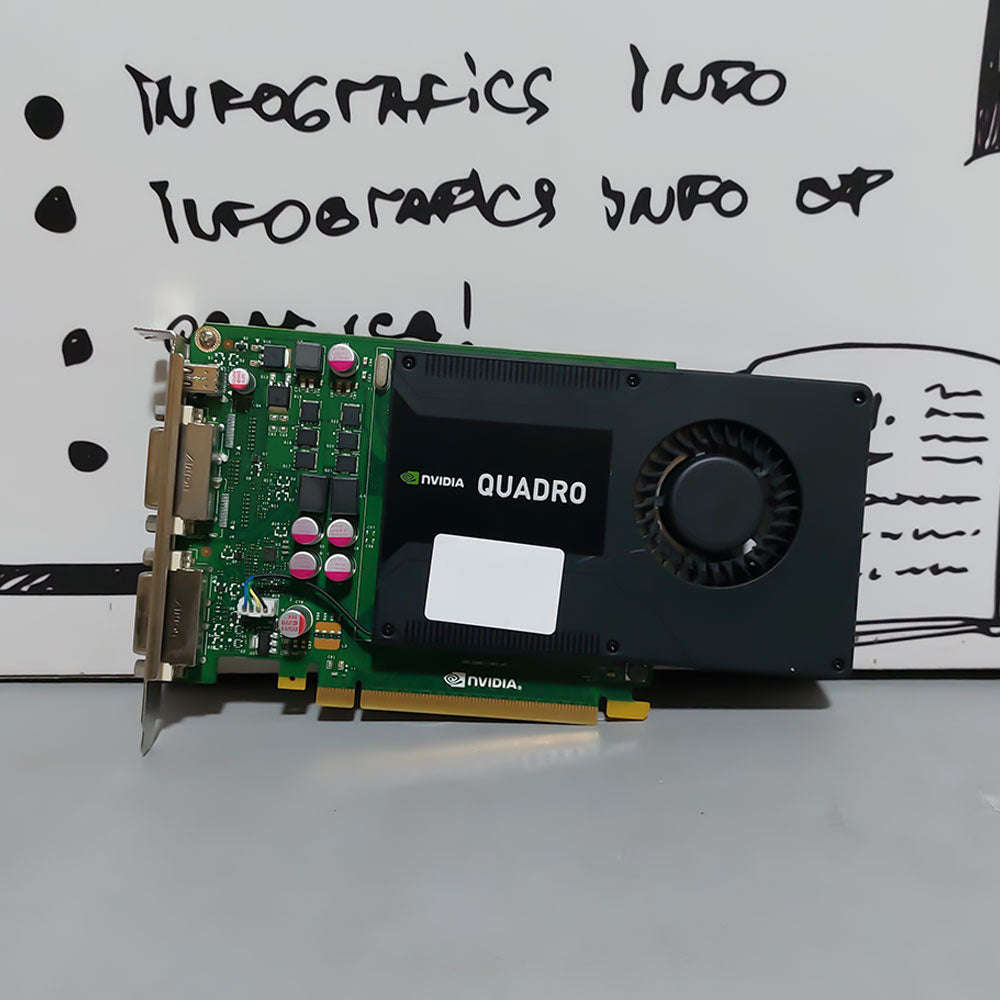 Nvidia Quadro K2000D 2GB GDDR5 Graphics Card (Original Used)