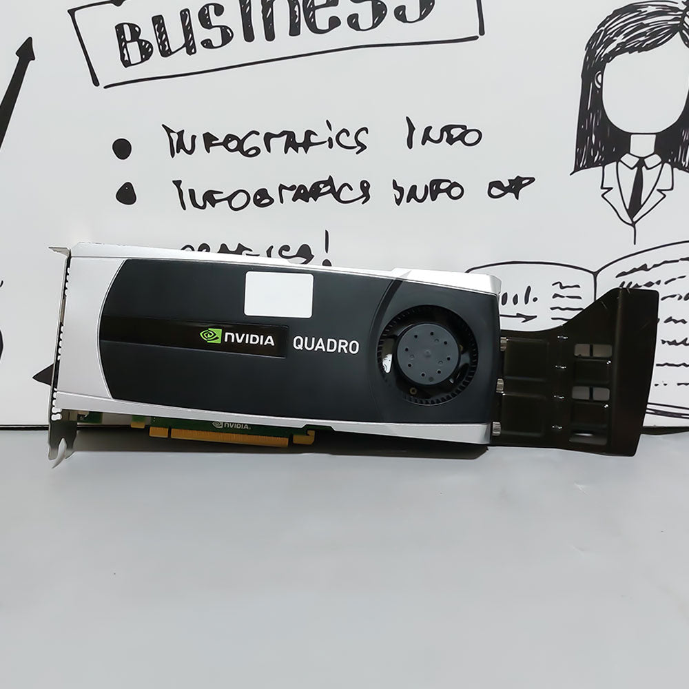 كارت شاشة نيفيديا 6 جيجابايت Quadro 6000 GDDR5 (استعمال خارج)
