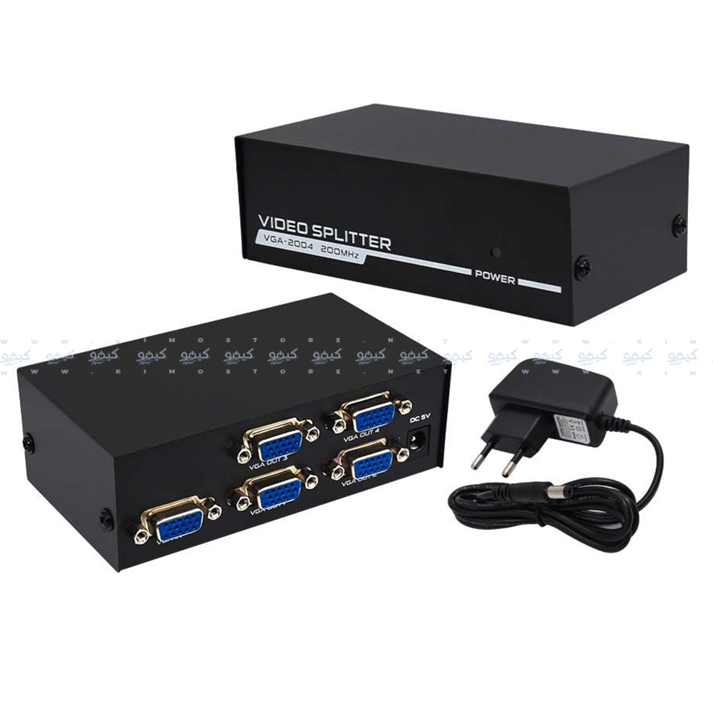  VGA Splitter To 4 VGA