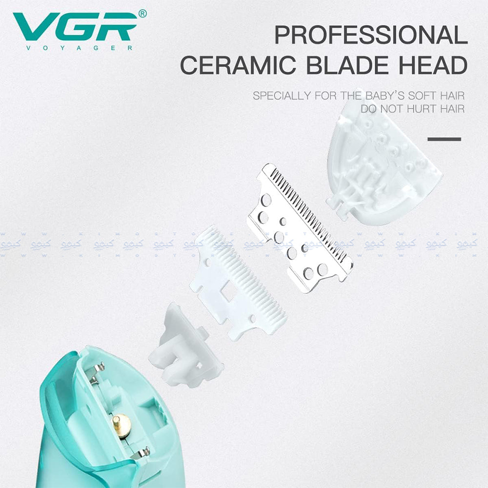  Vacuum Hair Clipper V-151 - Green