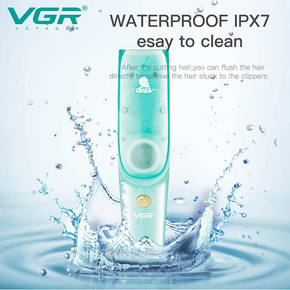 VGR Baby Vacuum Hair Clipper V-151 - Green