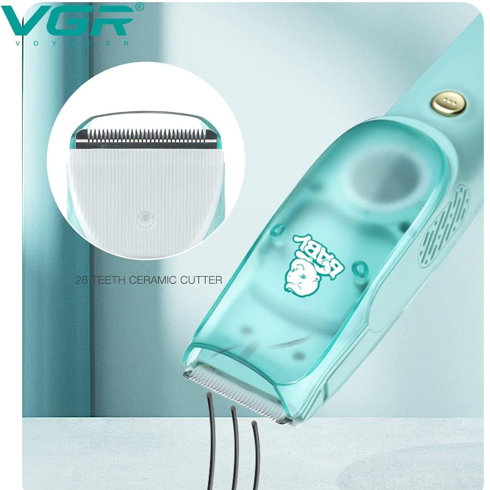 VGR Baby Vacuum Hair Clipper V-151 - Green