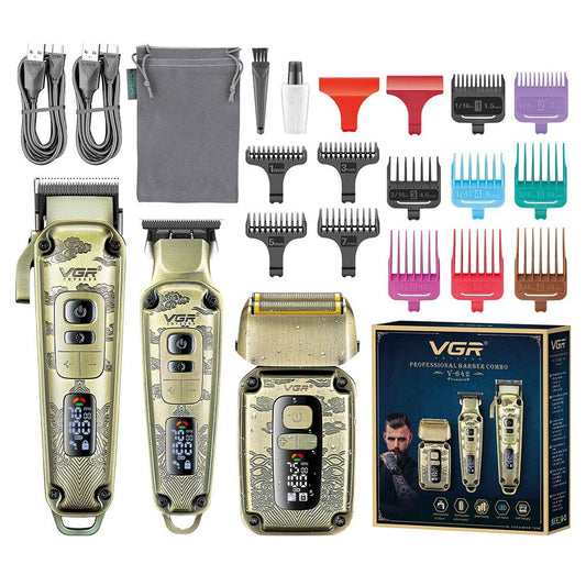 ماكينة حلاقة كومبو في جي ار بروفيشنال V-642