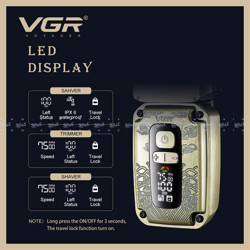 VGR Professional Barber Combo V-642