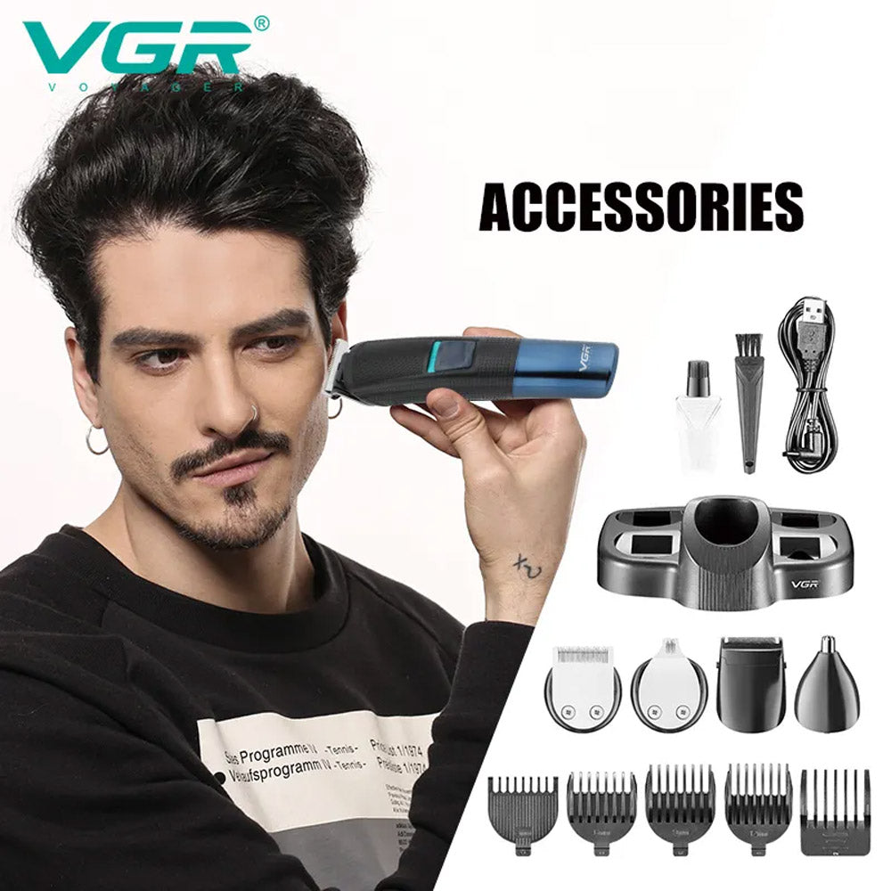 VGR Professional Grooming Kit 10-in-1