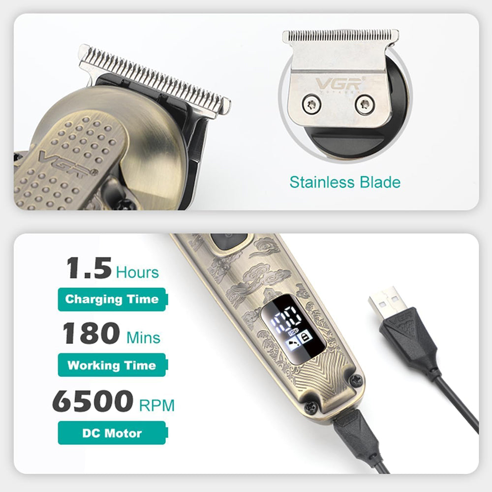 VGR Professional Grooming Kit 6-in-1 V-095