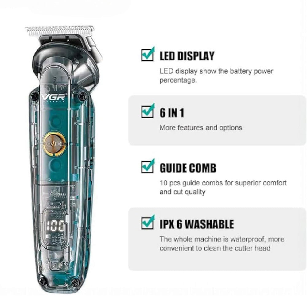 VGR Professional Grooming Kit 6-in-1 V-102