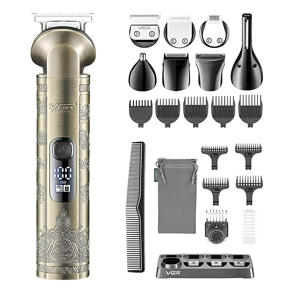 VGR Professional Grooming Kit 8-in-1 V-110