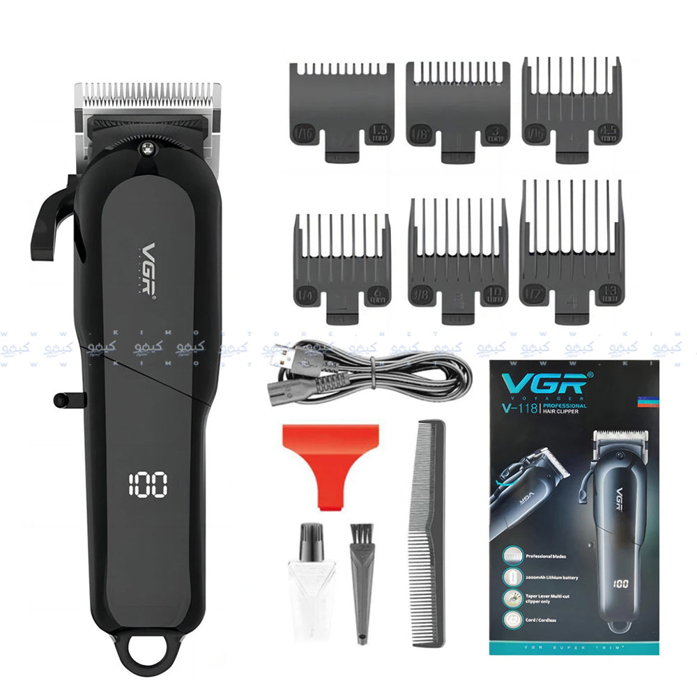 VGR Professional Hair Clipper V-118