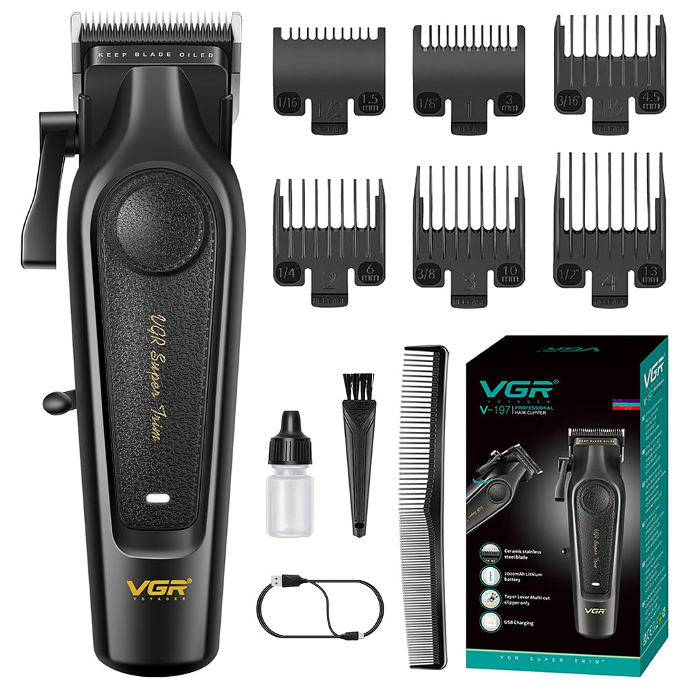 VGR Professional Hair Clipper V-197