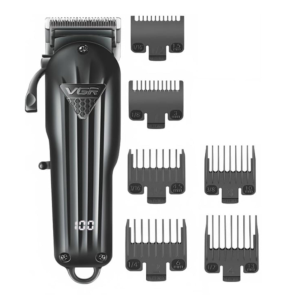 ماكينة قص الشعر في جي ار بروفيشنال V-282 - أسود