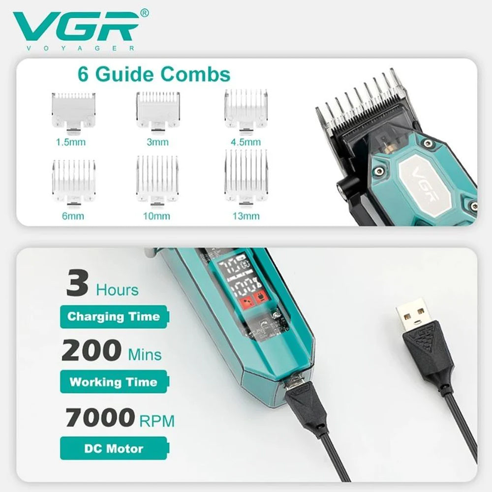ماكينة قص الشعر في جي ار بروفيشنال V-600