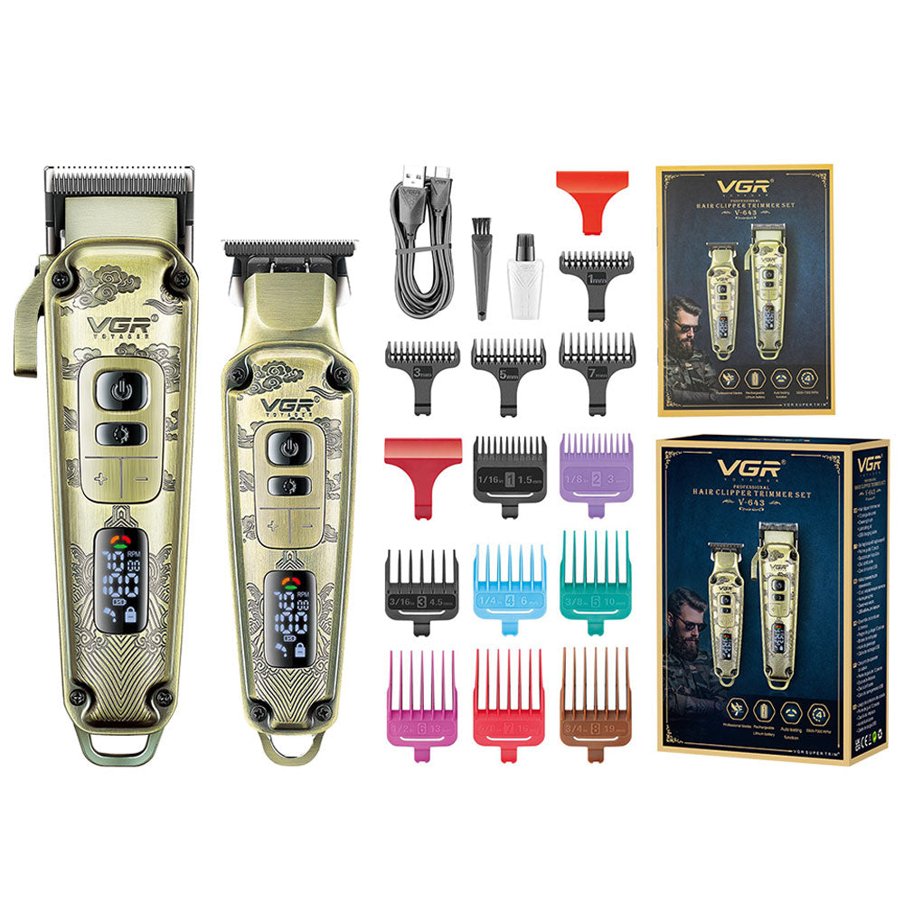 VGR Professional Hair Clipper 