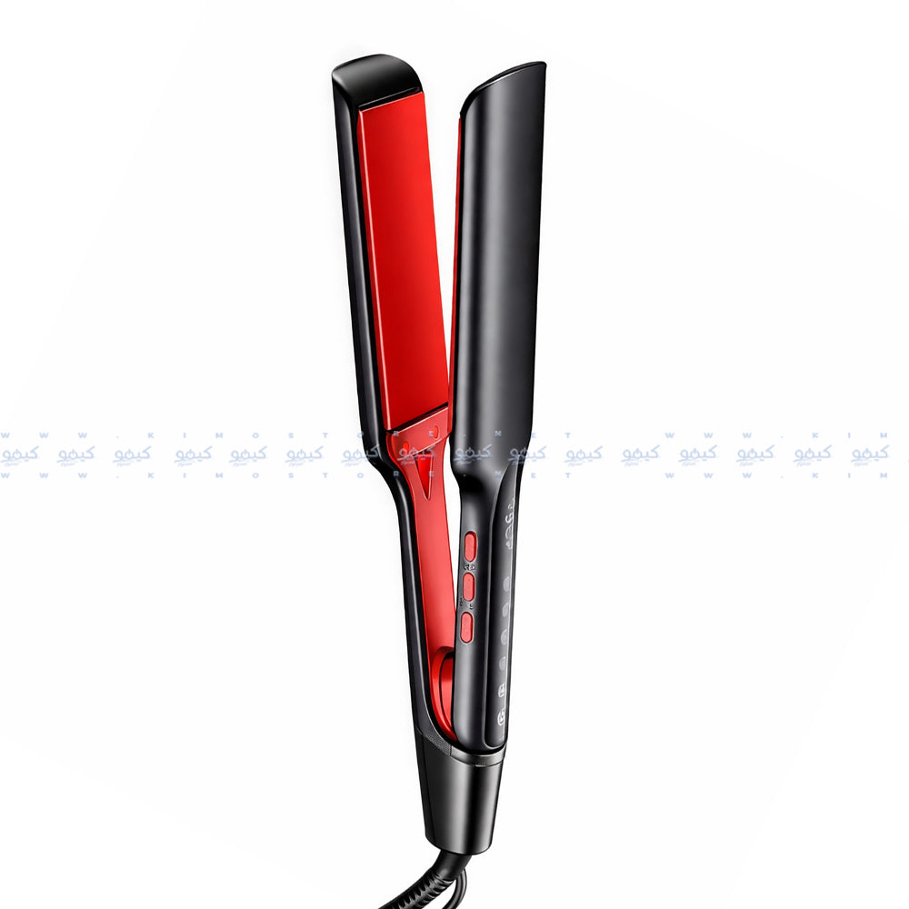 مكواة فرد الشعر في جي ار بروفيشنال V-521 - أسود