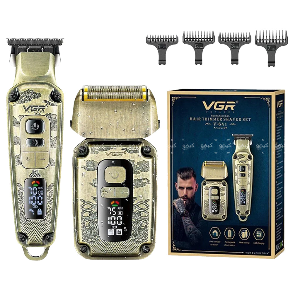 VGR Professional Hair Trimmer Shaver Set V-641