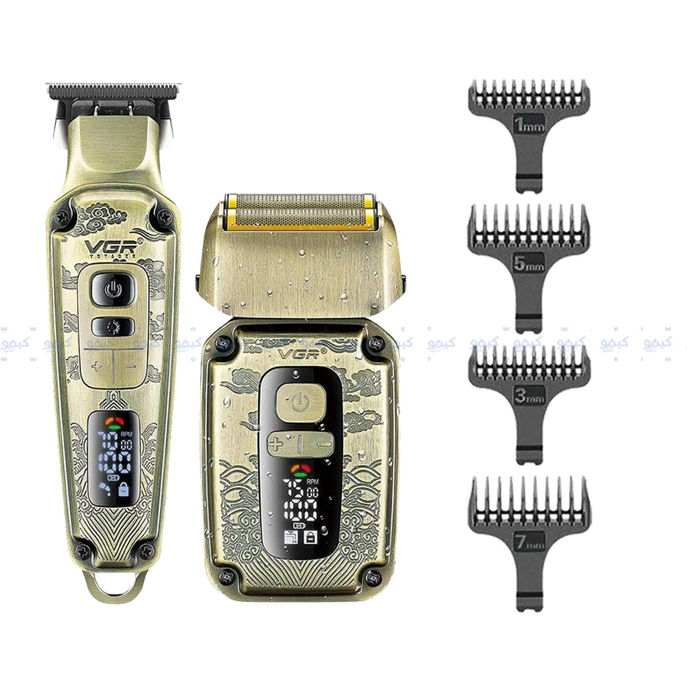 VGR Professional Hair Trimmer Shaver Set V-641