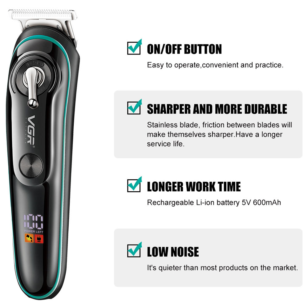 VGR Professional Hair Trimmer V-075