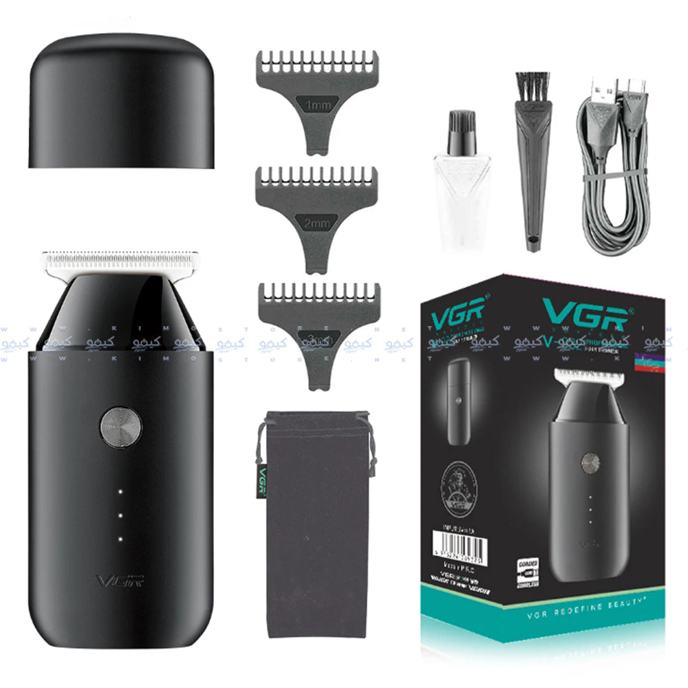 ماكينة تشذيب الشعر في جي ار بروفيشنال V-932  - أسود