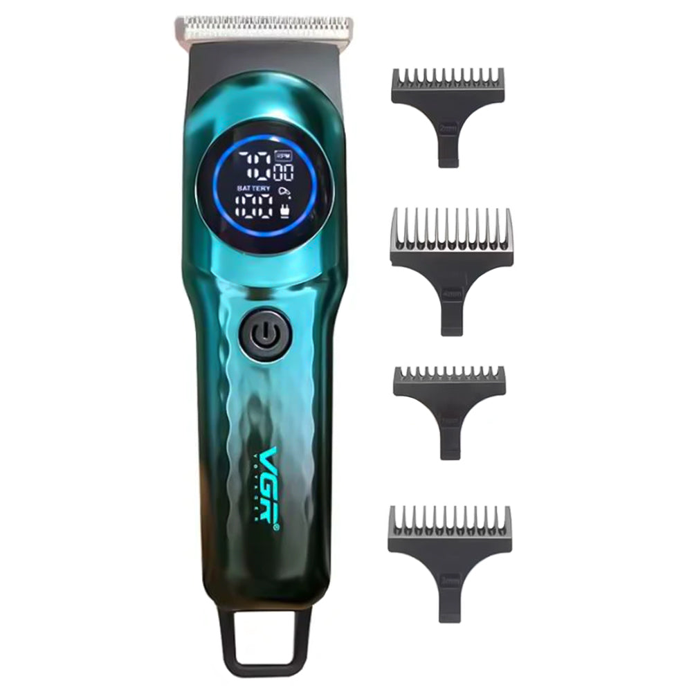 VGR Professional Hair Trimmer V-966 - Green
