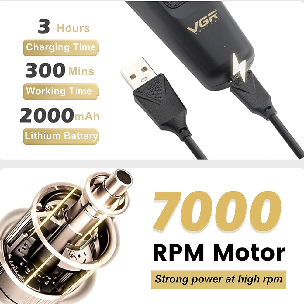 VGR Professional Hair Trimmer V-995