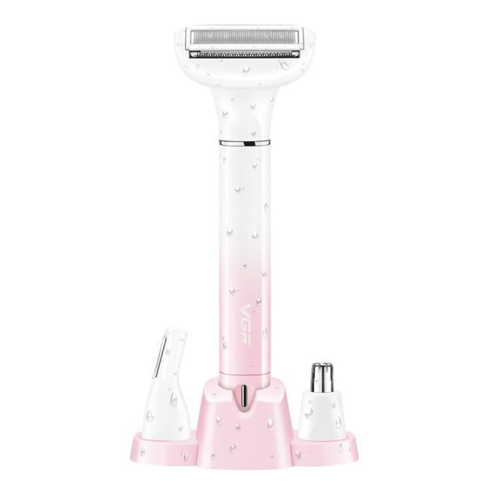 VGR Professional Lady Shaver Set 3-in-1 V-611 - White