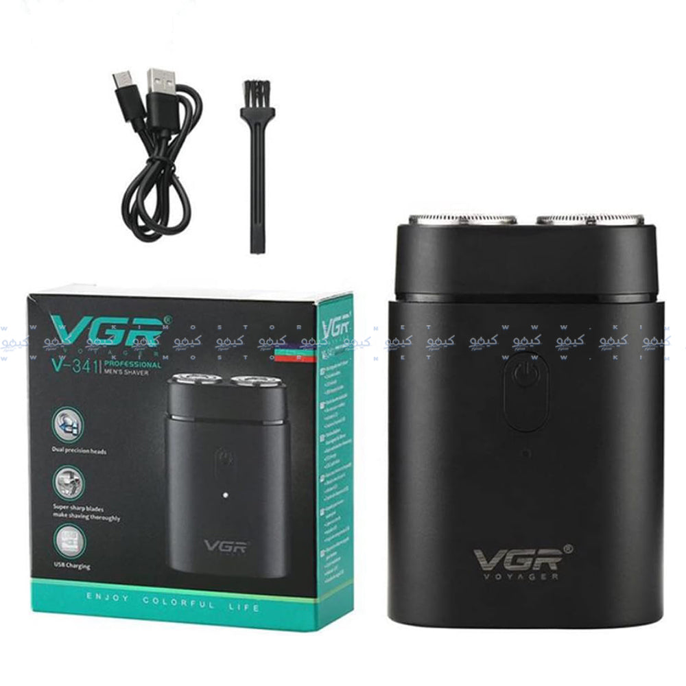  ماكينة حلاقة للرجال في جي ار بروفيشنال V-341 - أسود