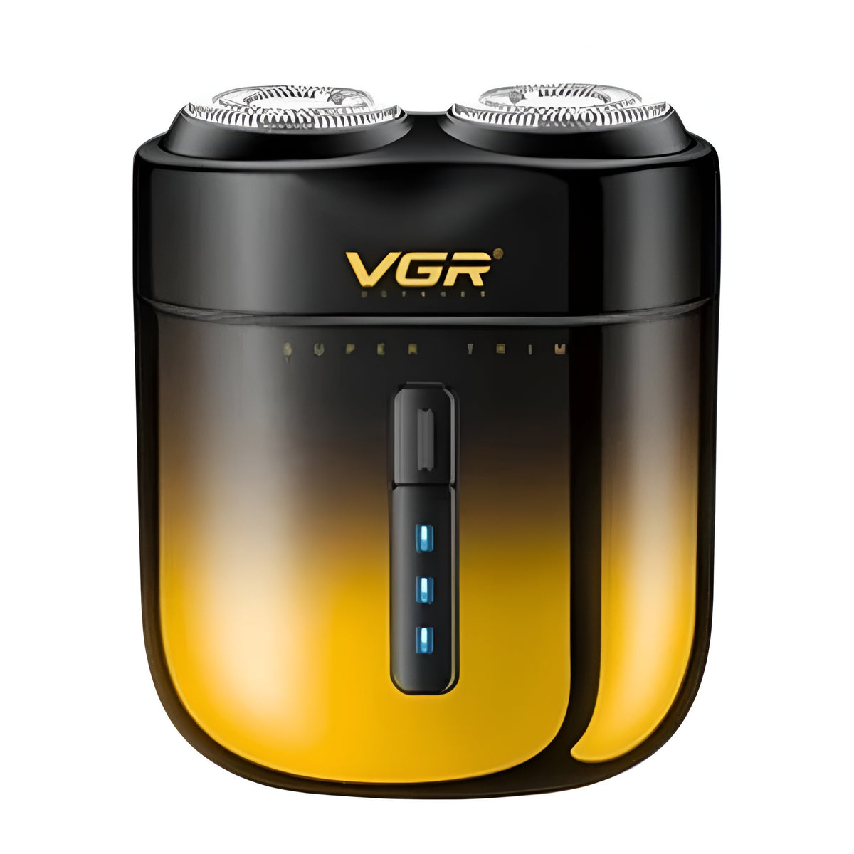VGR Professional Men’s Shaver V-348 - Black x Yellow