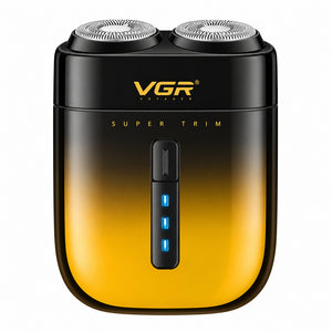 VGR Professional Men’s Shaver V-348 - Black x Yellow