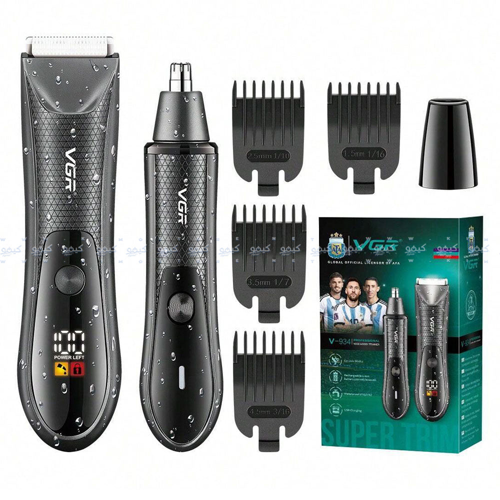 VGR Professional Nose and Body Trimmer V-934