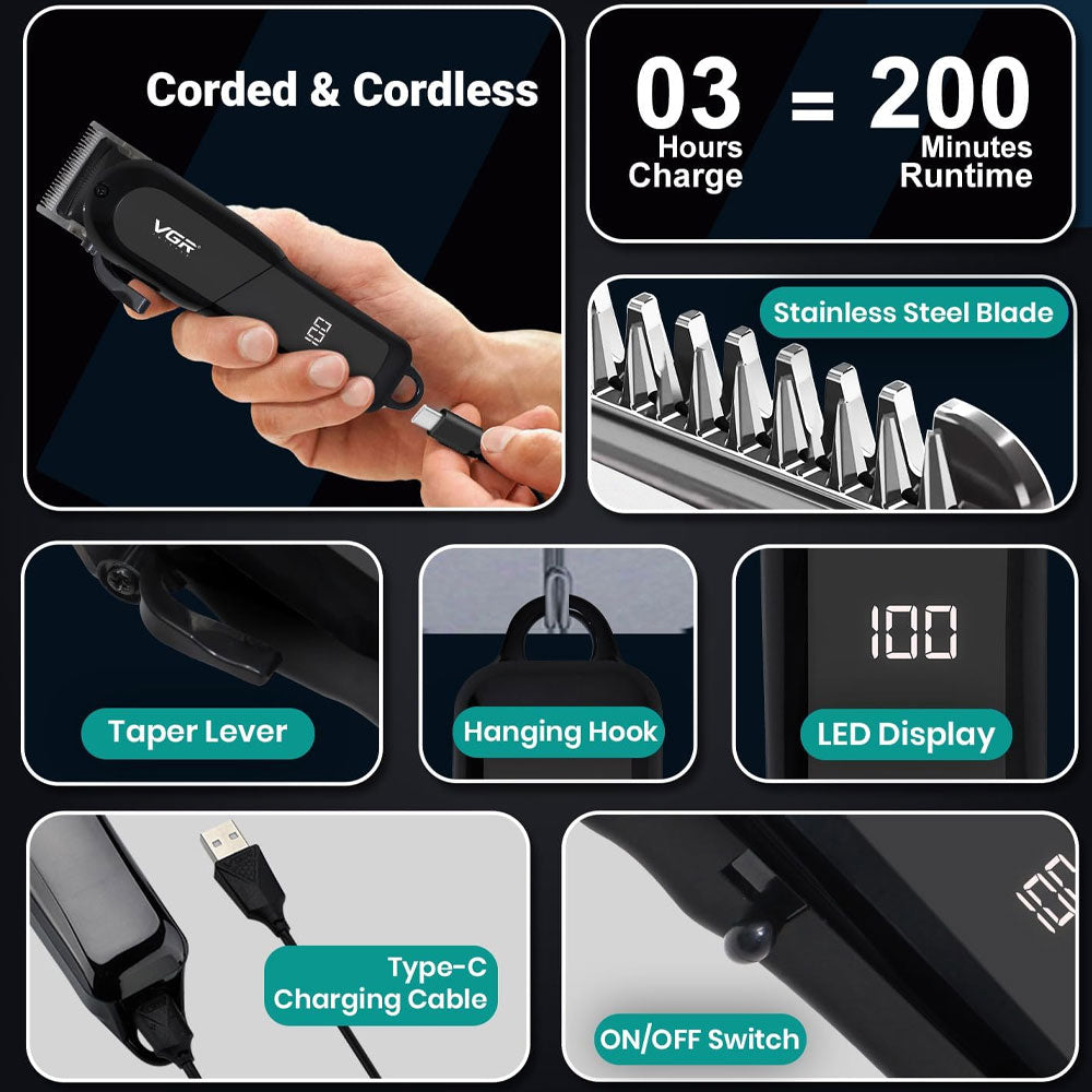 ماكينة تشذيب الشعر بروفيشنال