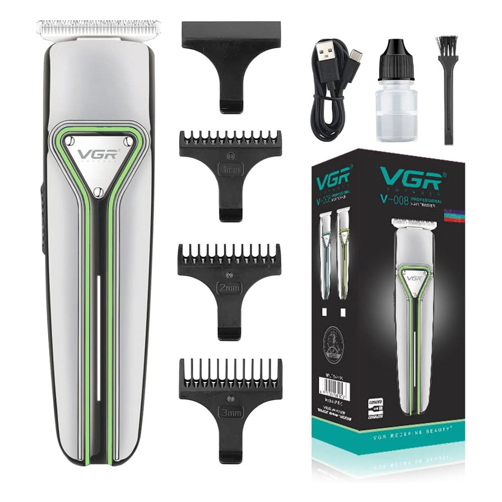 VGR Professional Hair Trimmer - Green