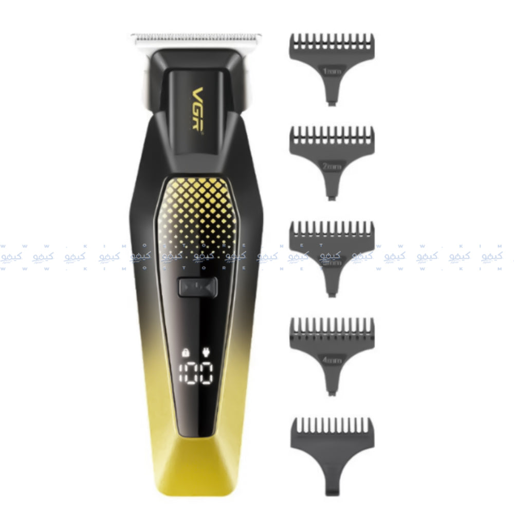 VGR Professional Hair Trimmer V-253 - Black x Gold