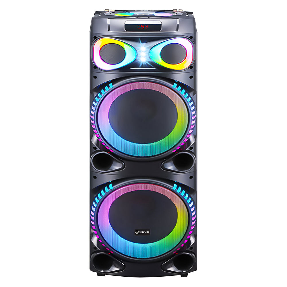 VOVO V-1210 Party RGB Portable Speaker 1.0