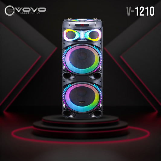 سبيكر فوفو متنقل Party RGB 1.0 مع مايك V-1210 