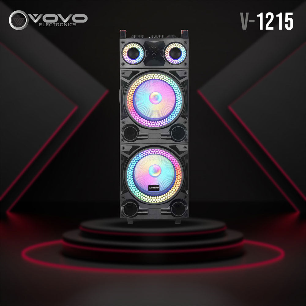 VOVO V-1215 Party RGB Portable Speaker 