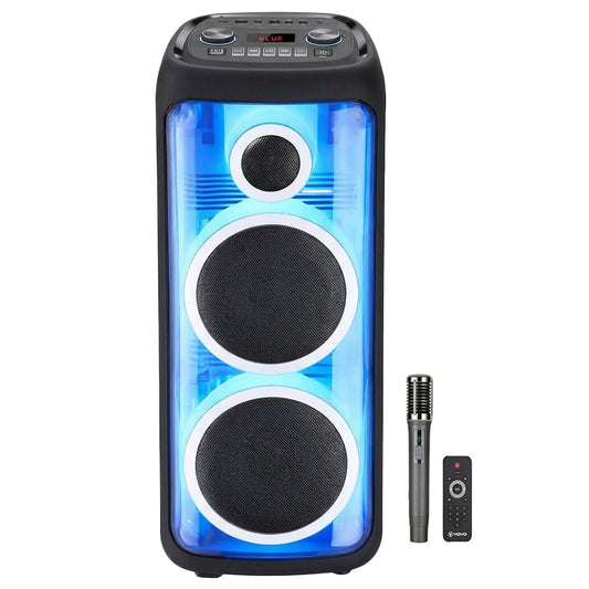 Vovo V-1160 RGB Portable Bluetooth Speaker With Mic 1.0