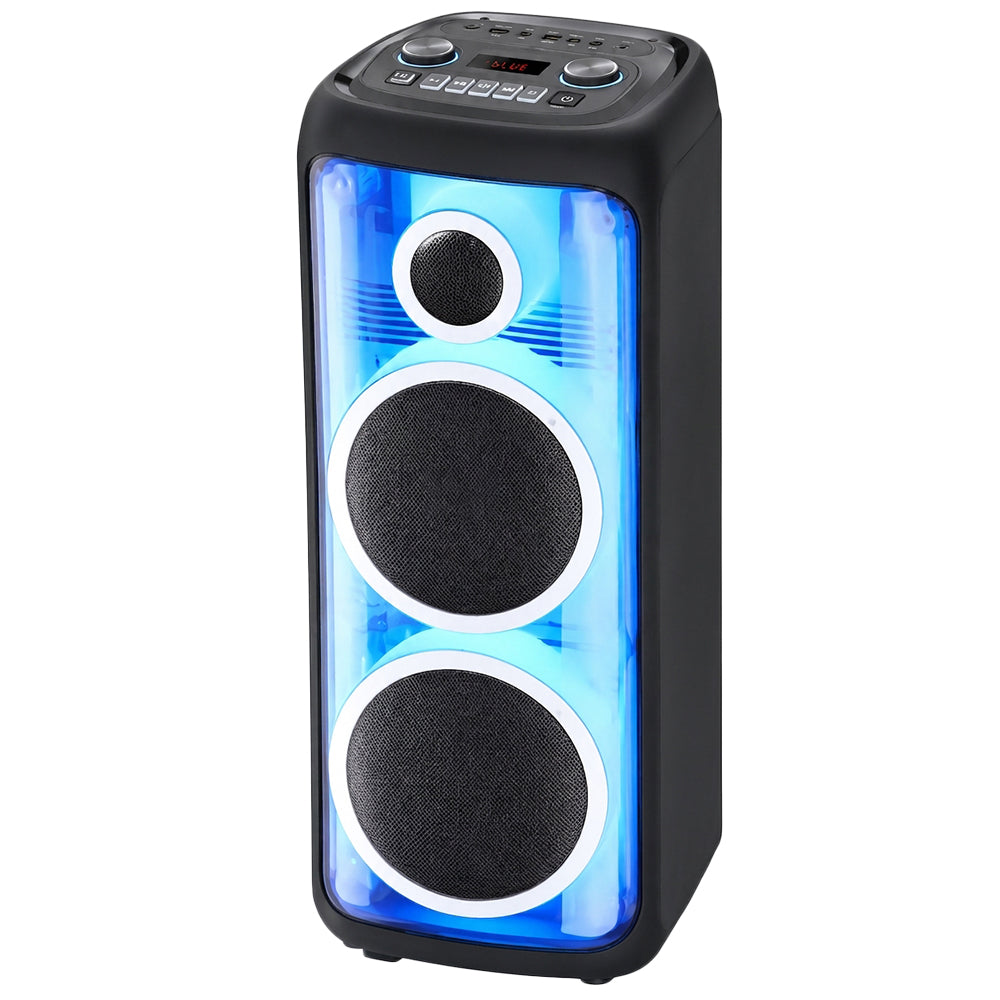 سبيكر بلوتوث متنقل فوفو مع مايك V-1160 RGB 1.0