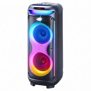 مكبر صوت فوفو متنقل Party RGB 1.0 مع مايك V-1175