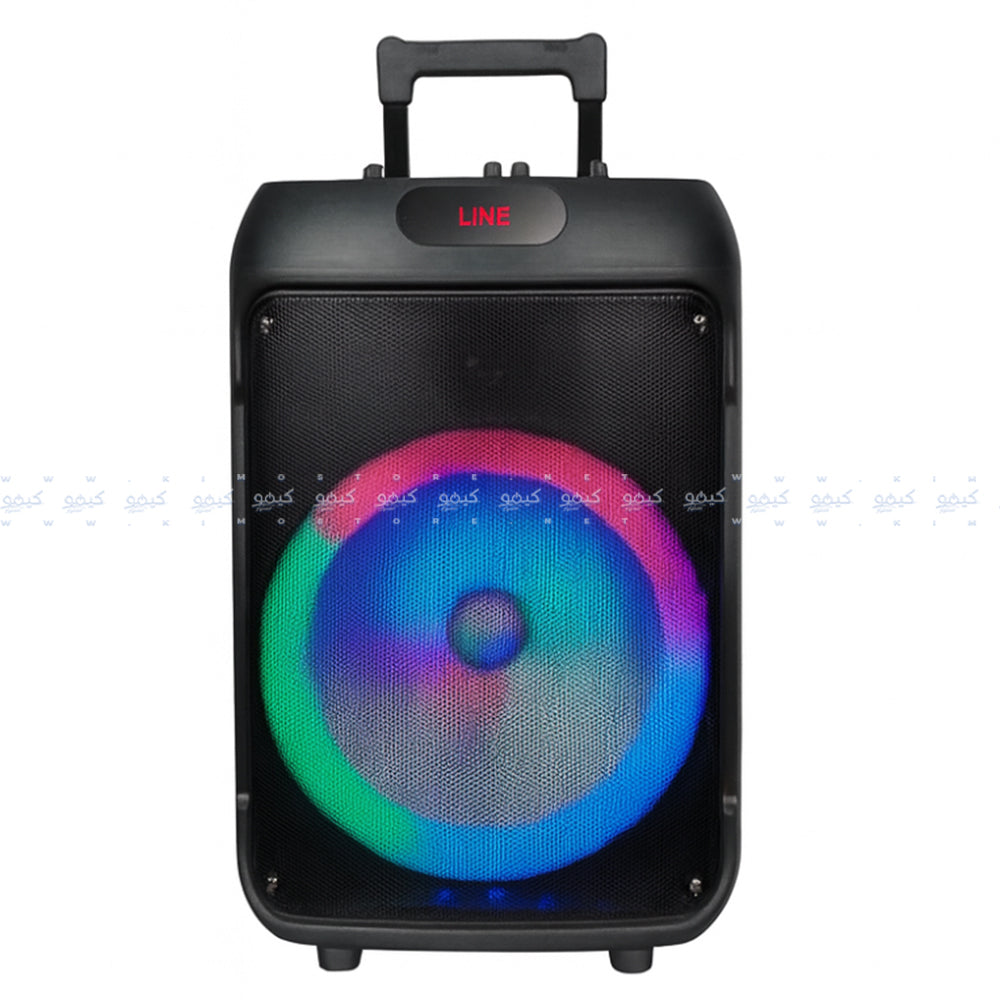 Vovo V-1225 RGB Portable Speaker With Mic 1.0