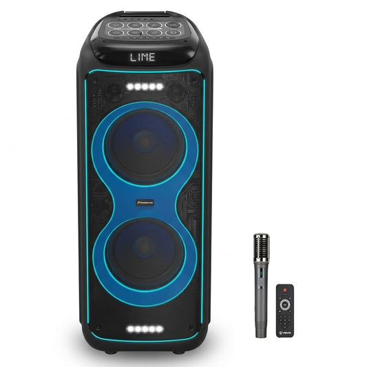 سبيكر بلوتوث متنقل فوفو مع مايك V-1285 RGB 1.0