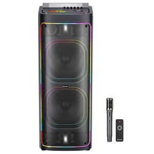 Vovo V-1295 RGB Portable Bluetooth Speaker With Mic 1.0