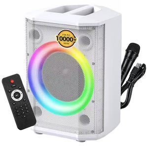 سبيكر بلوتوث متنقل فوفو مع مايك V-2125 RGB 1.0