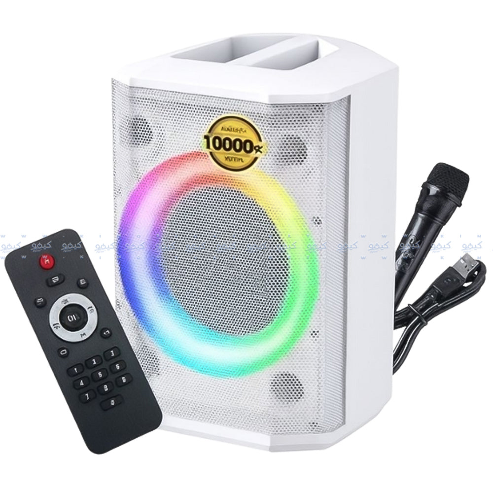 Vovo V-2125 RGB Portable Speaker With Mic 1.0