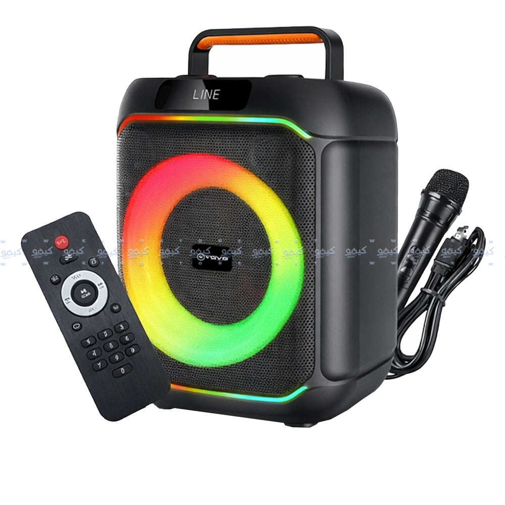 Vovo V-2127 RGB Portable Speaker With Mic 1.0