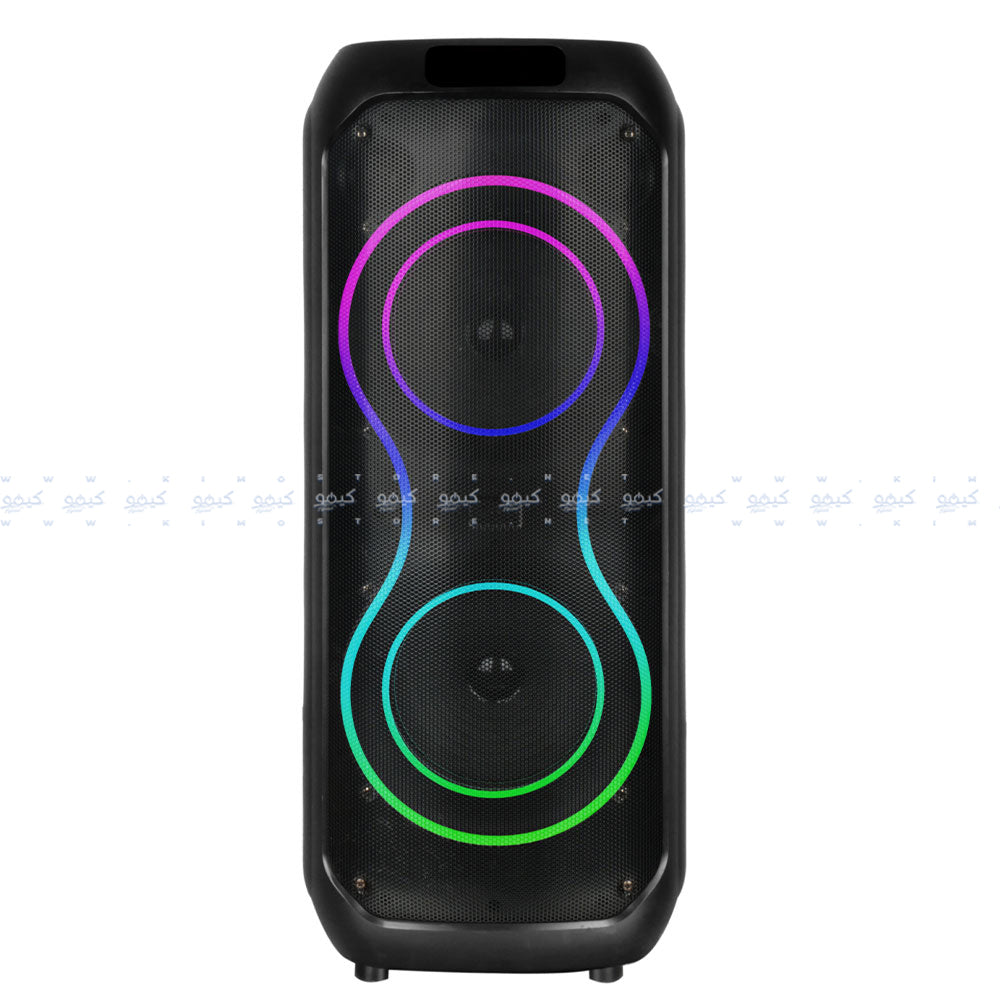 مكبر صوت فوفو متنقل Party RGB 1.0 مع مايك V-2810