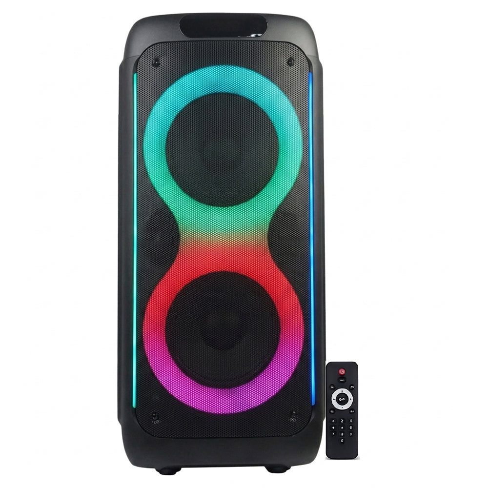 Vovo V-2860 RGB Portable Speaker With Mic 1.0