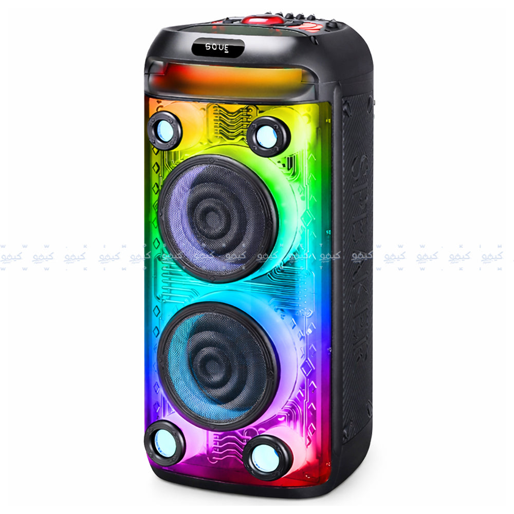 سبيكر فوفو متنقل Party RGB 1.0 مع مايك V-2880